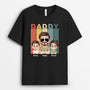 4846AUS1 custom gifts for dad super daddy t shirt 4846A3T0B
