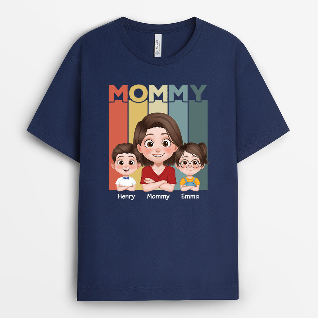 4846AUS2 custom gifts for dad super daddy t shirt 4846A3T0B