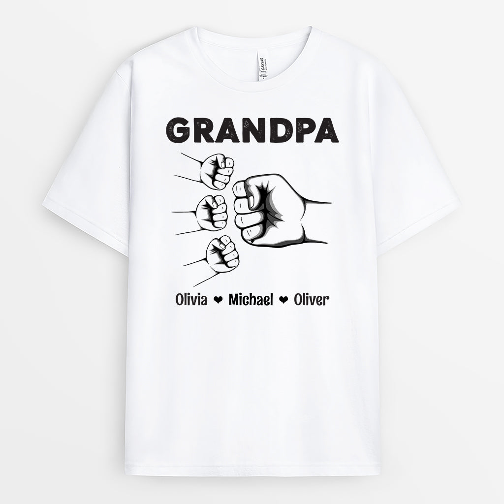4859AUS2 personalized daddy t shirts for dad from kids 4859A8Q0B