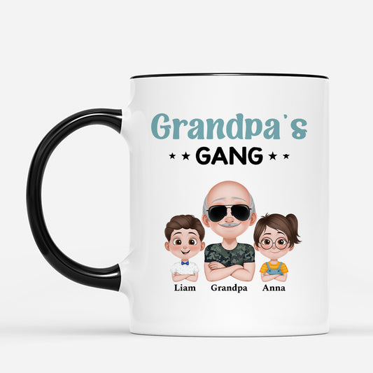 4861MUS2 personalized dad gifts best daddys gang coffee mug 4861M5H0B