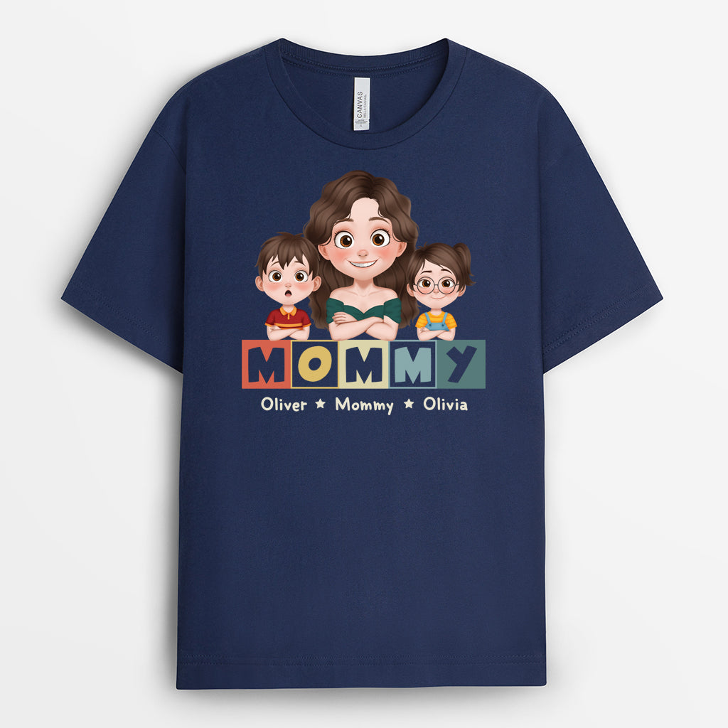 4862AUS2 personalized gift for dad daddy t shirt 4862A3KAB