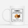 4878MUS1 personalized fathers day mugs funny gifts for dog dads 4878MKYMC