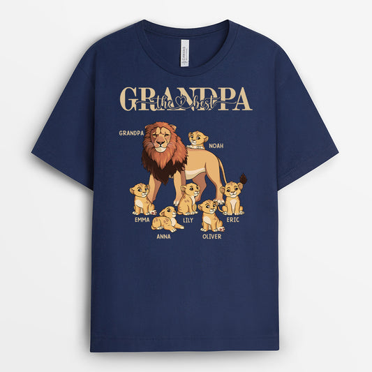 4882AUS2 personalized t shirt for dad the best daddy 4882A5L8B