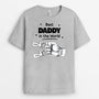 4903AUS1 personalized t shirt for dad best daddy in the word 4903A5T7B