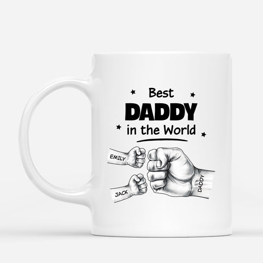 4903MUS1 personalized mug for dad best daddy in the word 4903M5T7B