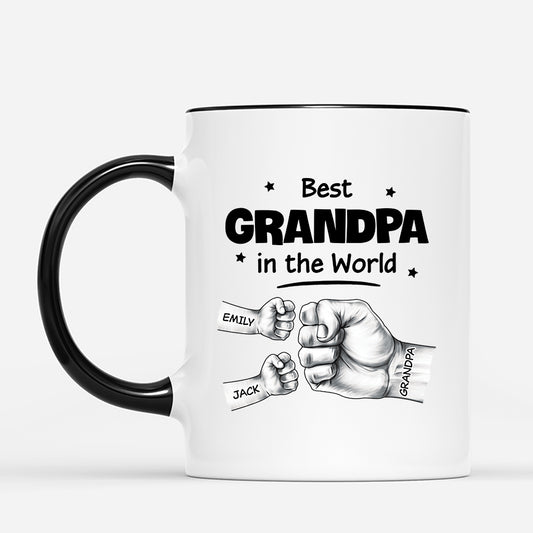 4903MUS2 personalized mug for dad best daddy in the word 4903M5T7B