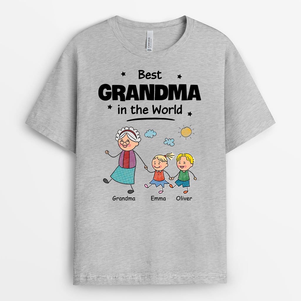 4904AUS2 personalized dad gifts the best daddy in the world t shirt 4904A