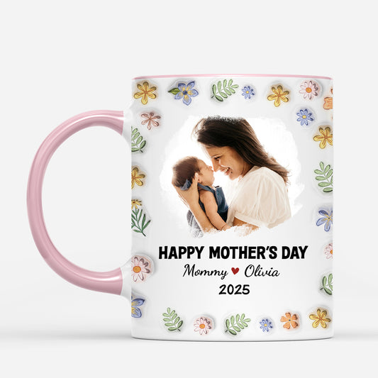 4909MUS2 3d printing effectpersonalized gifts for fathers day custom photo mug 4909M5Q5B