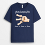 4912AUS2 custom dad gift best daddy ever fist bump t shirt 4912A8I7B