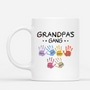 4914MUS1 custom grandpa gifts grandpas gang mug 4914M6H5B