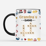 4921MUS2 3d printing effectcustom mug for dad daddys gang crossword 4921MTH0B