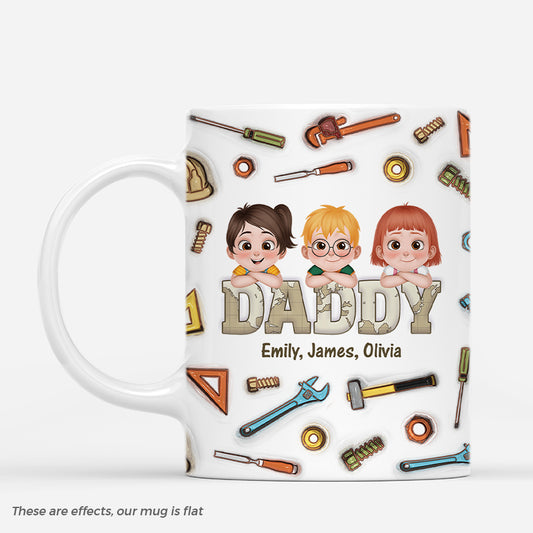 4926MUS1 personalized dad mugs our daddy 3d mug 4926M3T0B