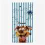 4928BUS1 personalized beach towels summer gifts for dog lovers 4928B