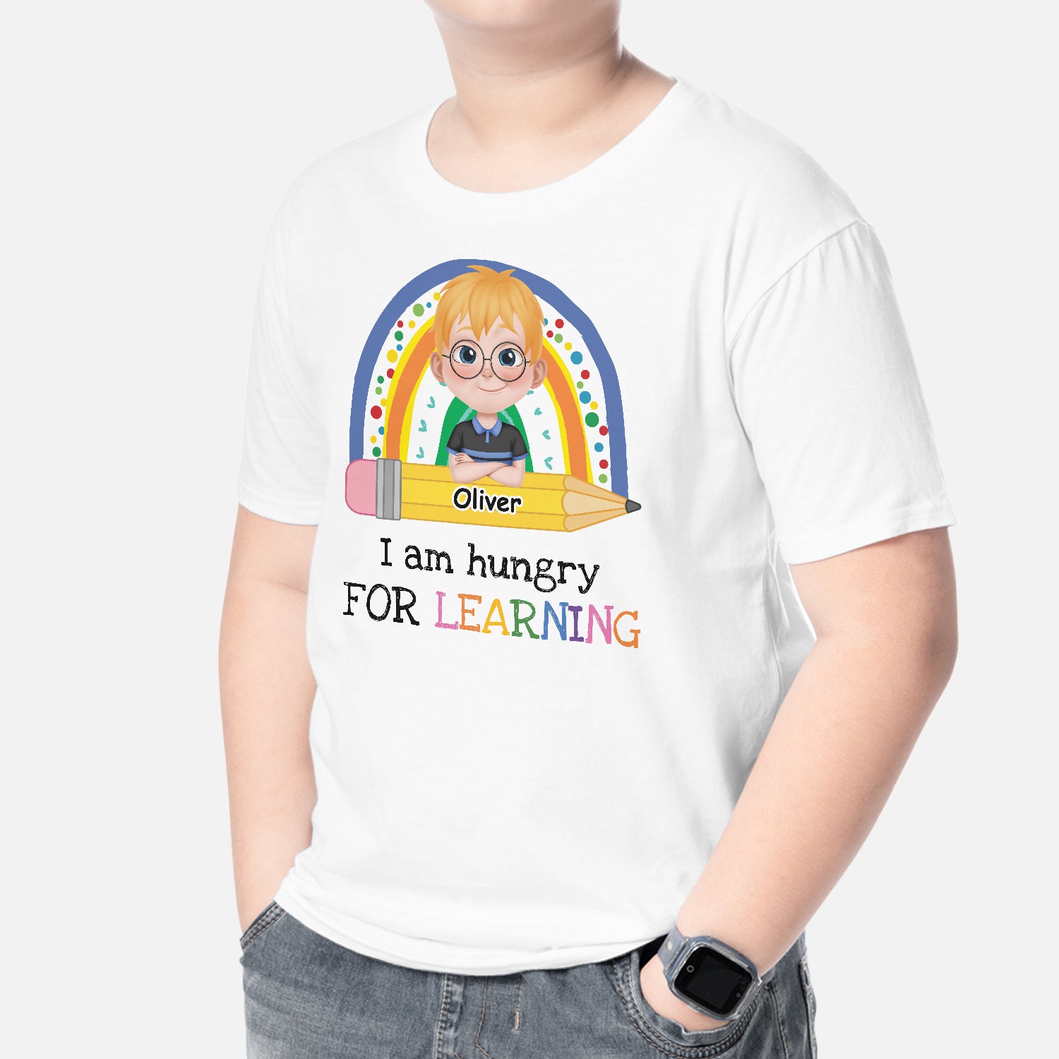 4958AUS2 personalized t shirts for kids_ back to school gifts 4958A6TAK