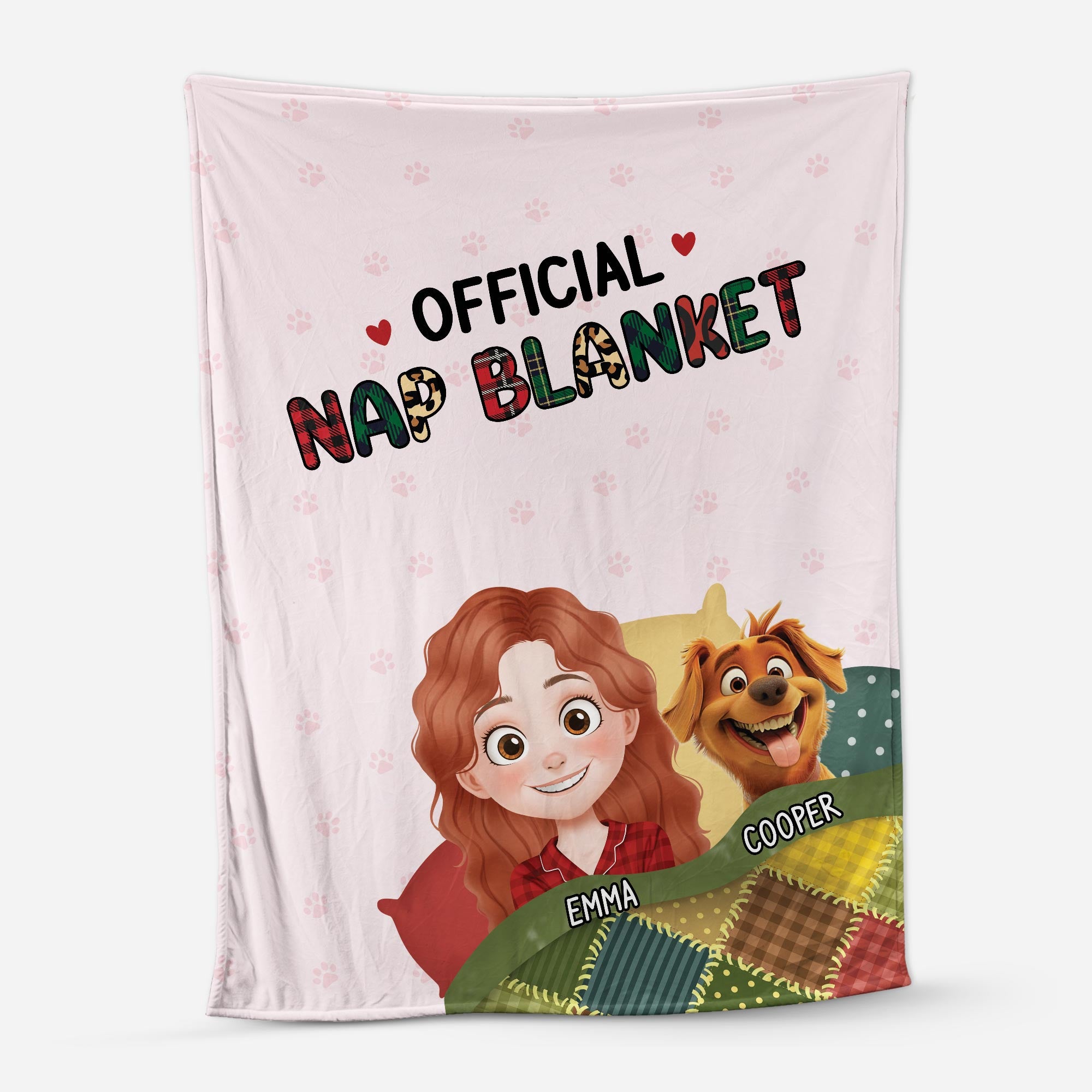 4988BUS1 personalized dog blankets_ cute dog mom presents 4988B8MC