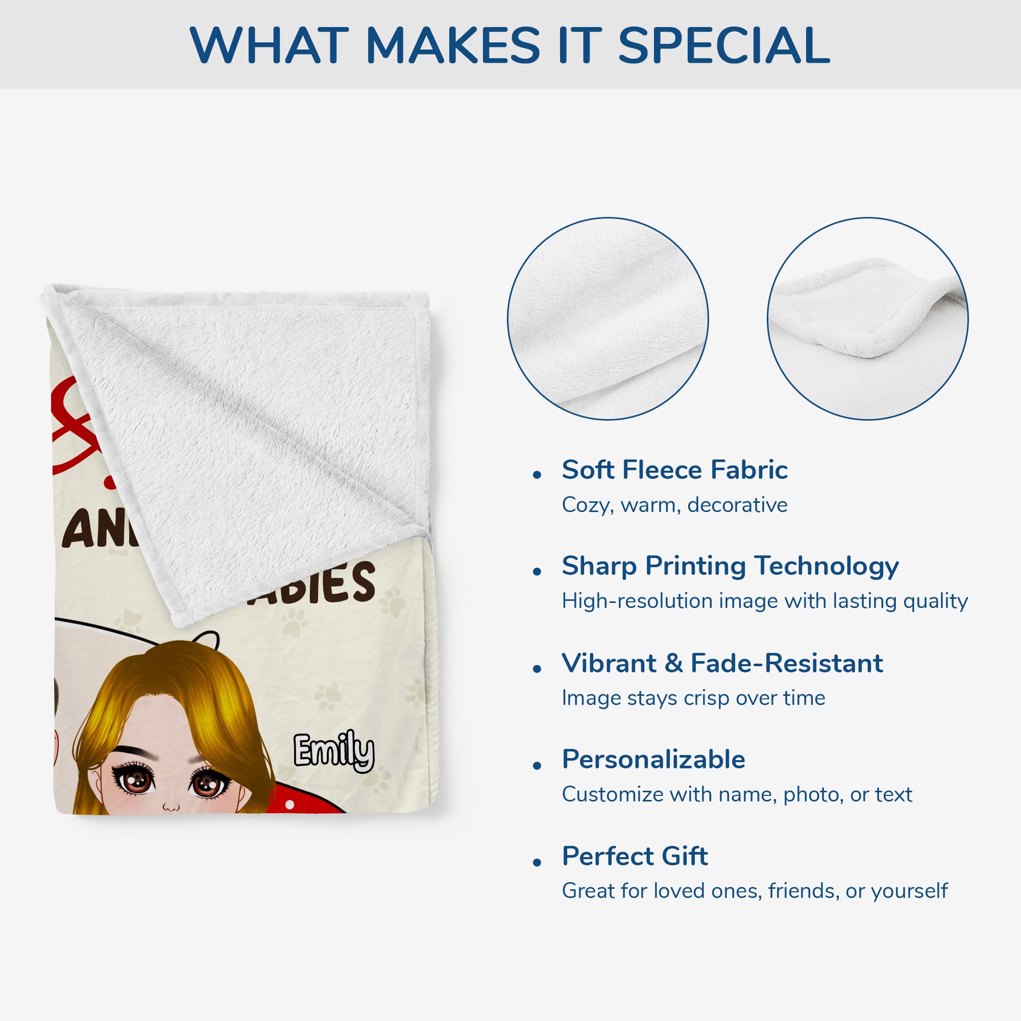 5003BUS4 personalized fleece blankets couple gifts for dog lovers 5003BTGTC