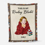 5012BUS1 personalized fleece blankets gifts for book lovers 5012B8LNA