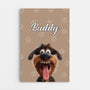 5032CUS1 personalized dog gifts for humans cute dog canvas prints 5032CKK5C
