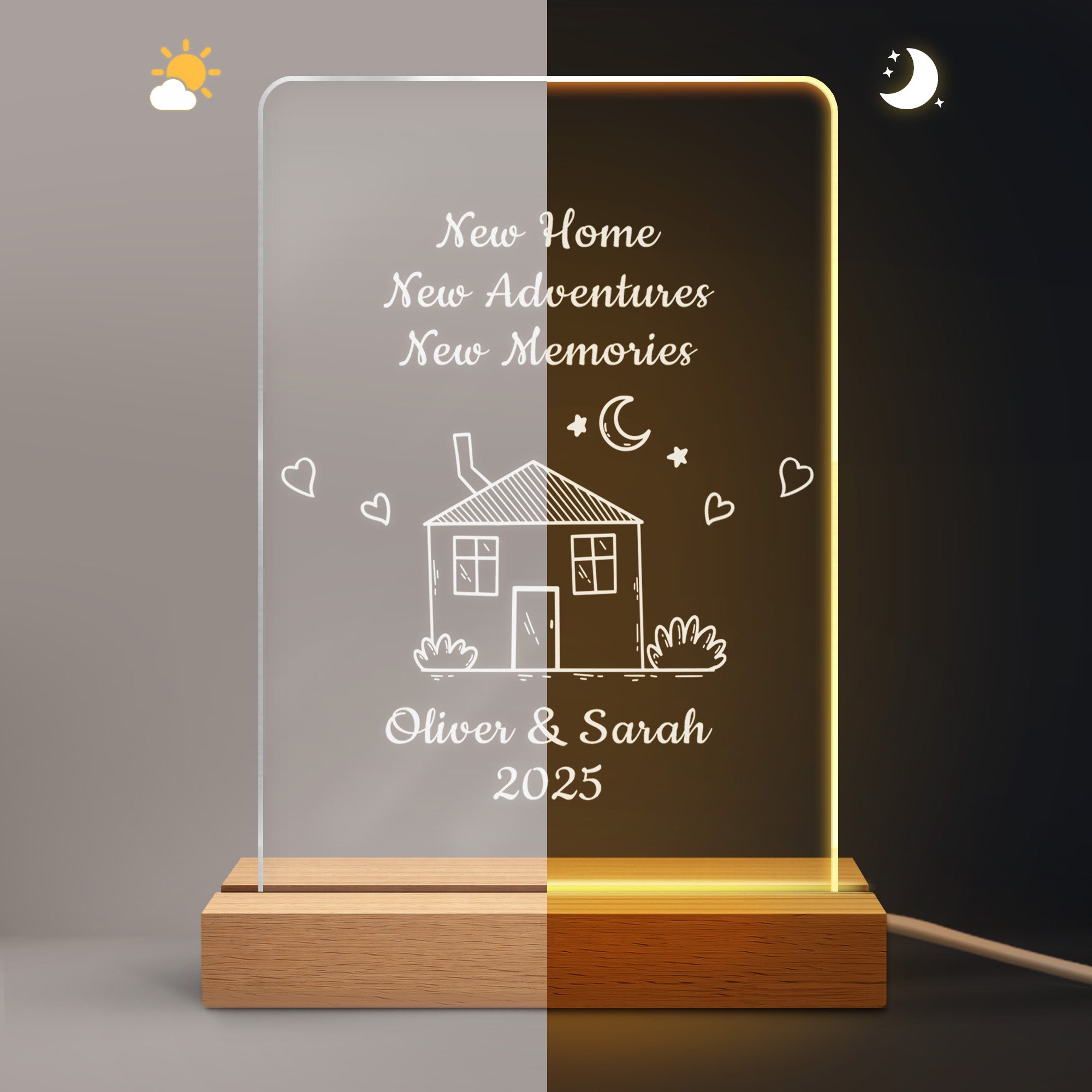 5039LUK2 personalised new home led night light for couples 5039ltlng_165e0c57 33cc 4c82 8386 fe950b771593