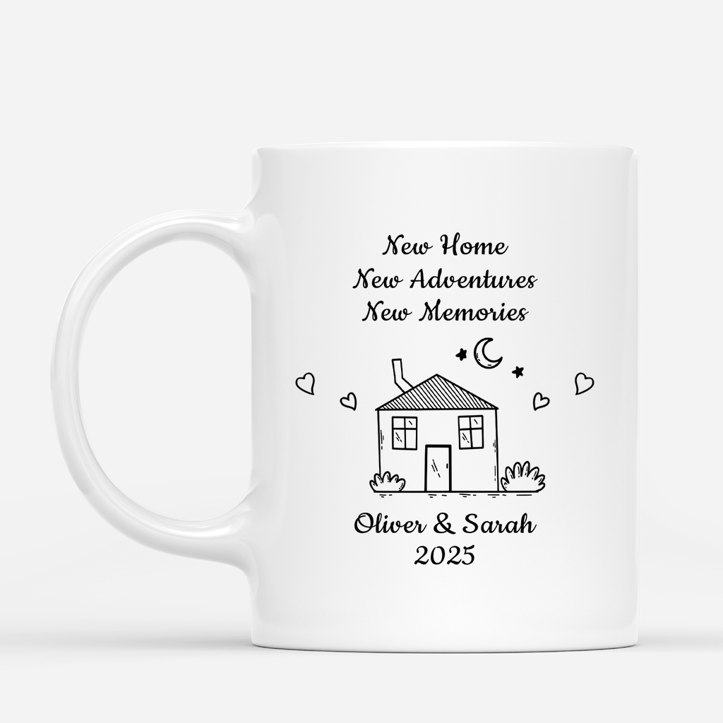 5039MUS1 personalized mugs for couples gifts for new home owners 5039MTNNG