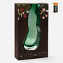 5040AUS1 personalized glass vase in wood first mom now grandma gifts 5040aotfna