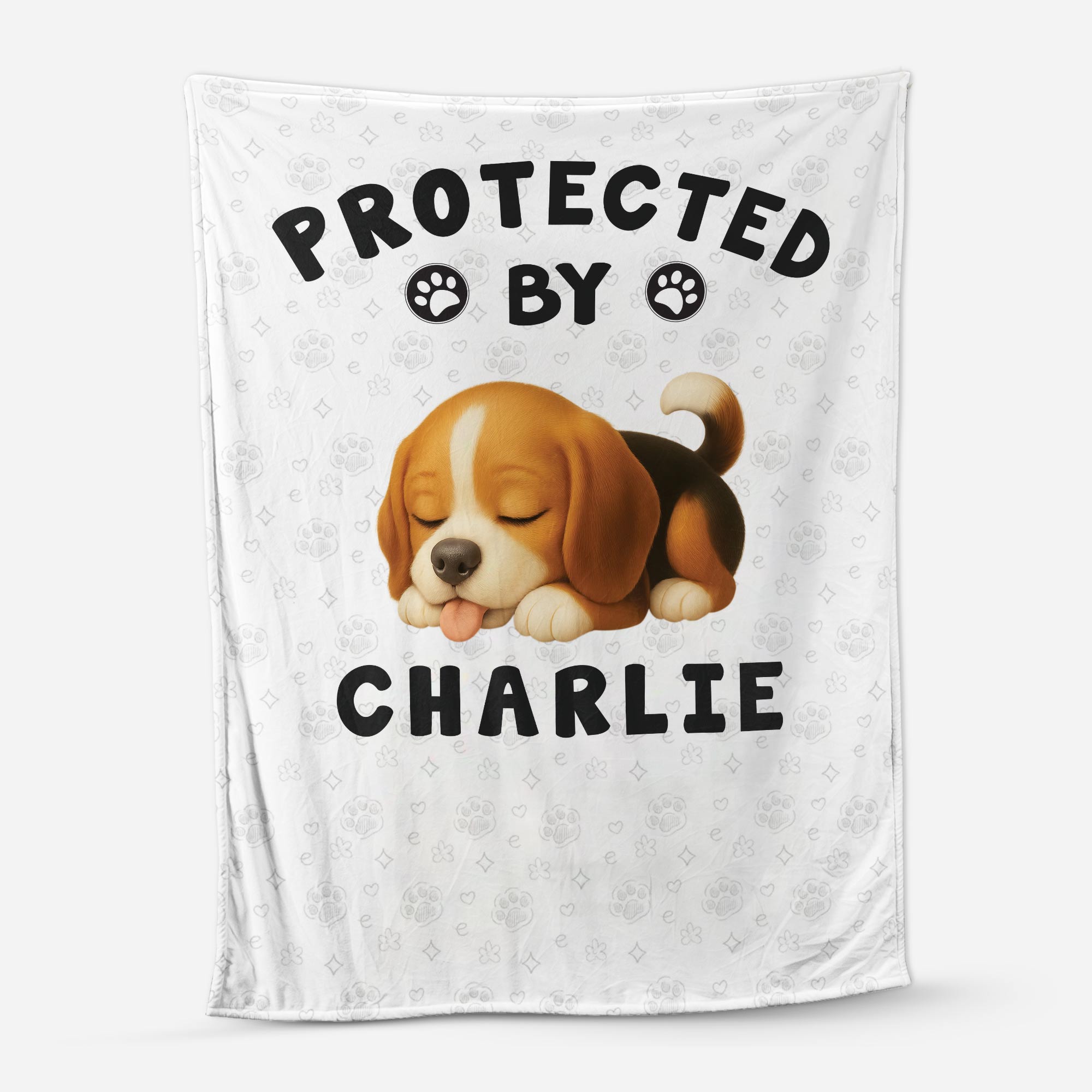 5041BUS1 custom fleece blankets_ cute gifts for dog owners 5041B3GAC