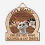5044QUS1 custom go away wood sign_s funny gifts for cat owners 5044Q8YMD