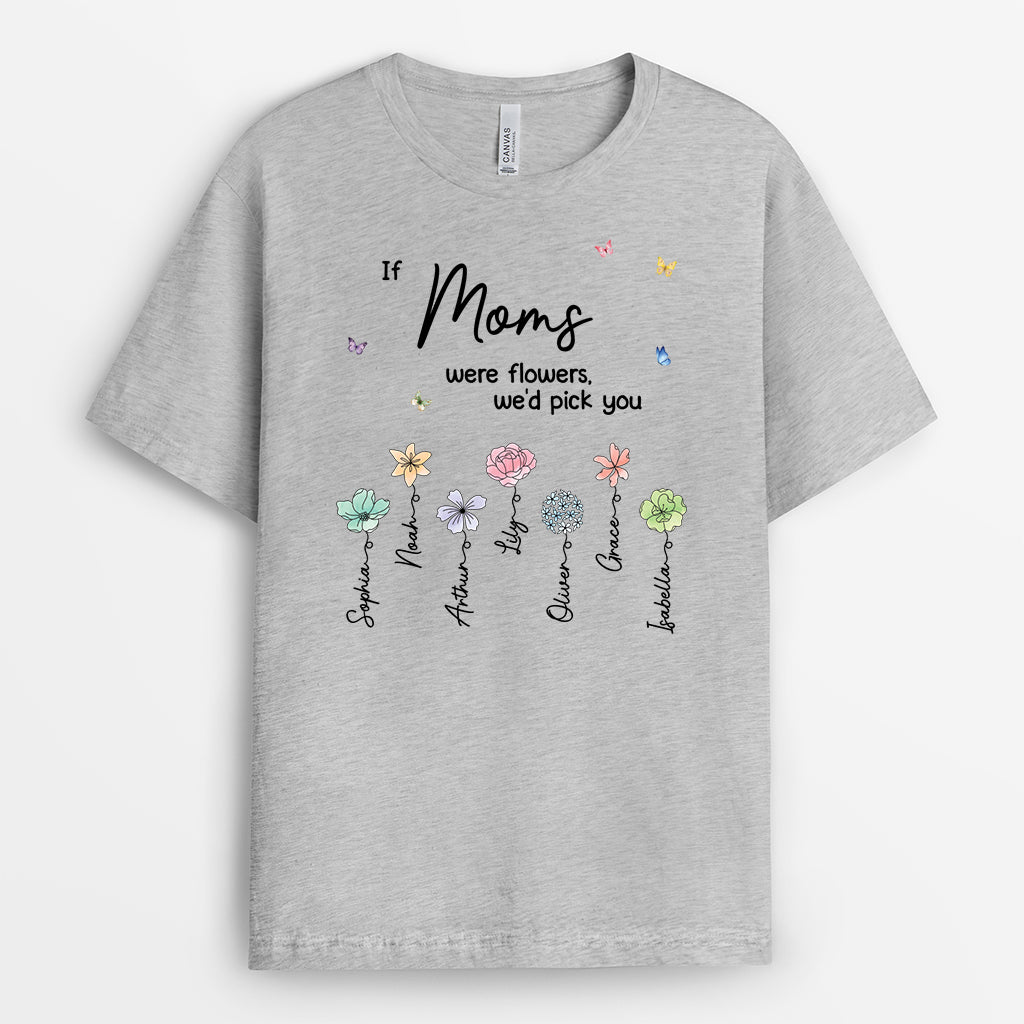 5051AUS2 if nanas were flowers_ shirt personalized gifts for grandma mom 5051A8QAA