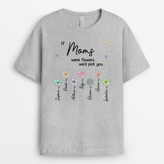 5051AUS2 if nanas were flowers_ shirt personalized gifts for grandma mom 5051A8QAA