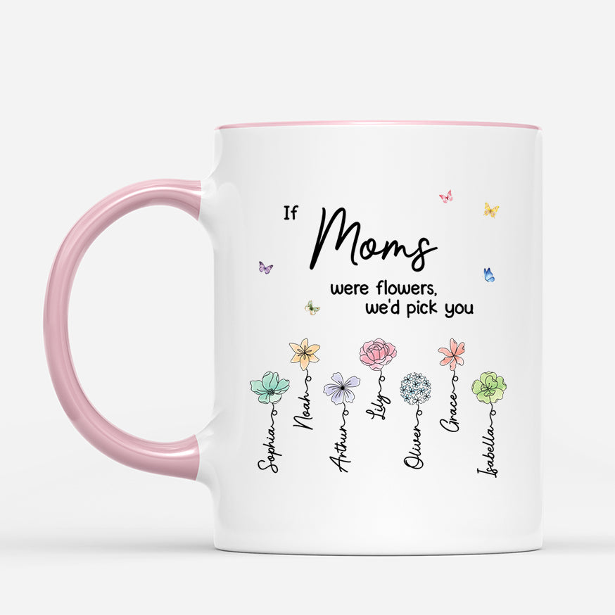 5051MUS2 custom gifts for grandma if nanas were flowers_ mug 5051M8QAA
