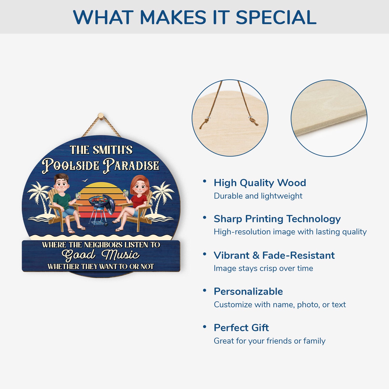 5054QUS4 custom couple gifts_ funny poolside paradise wood signs_ 5054QTLTG