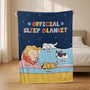 5071BUS2 personalized gifts for pet lovers official nap blanket 5071B3KAD