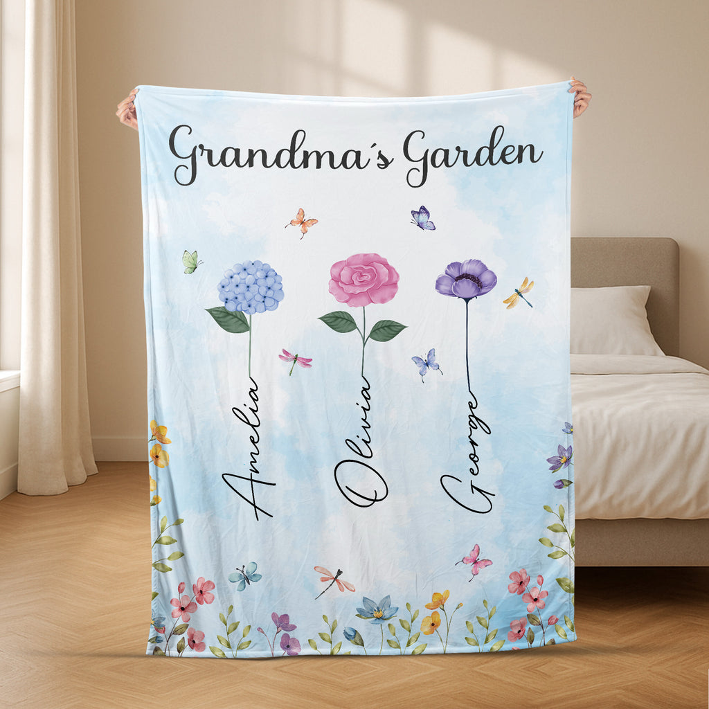5076BUS2 custom fleece blankets_ unique gifts for mom 5076B3KTA