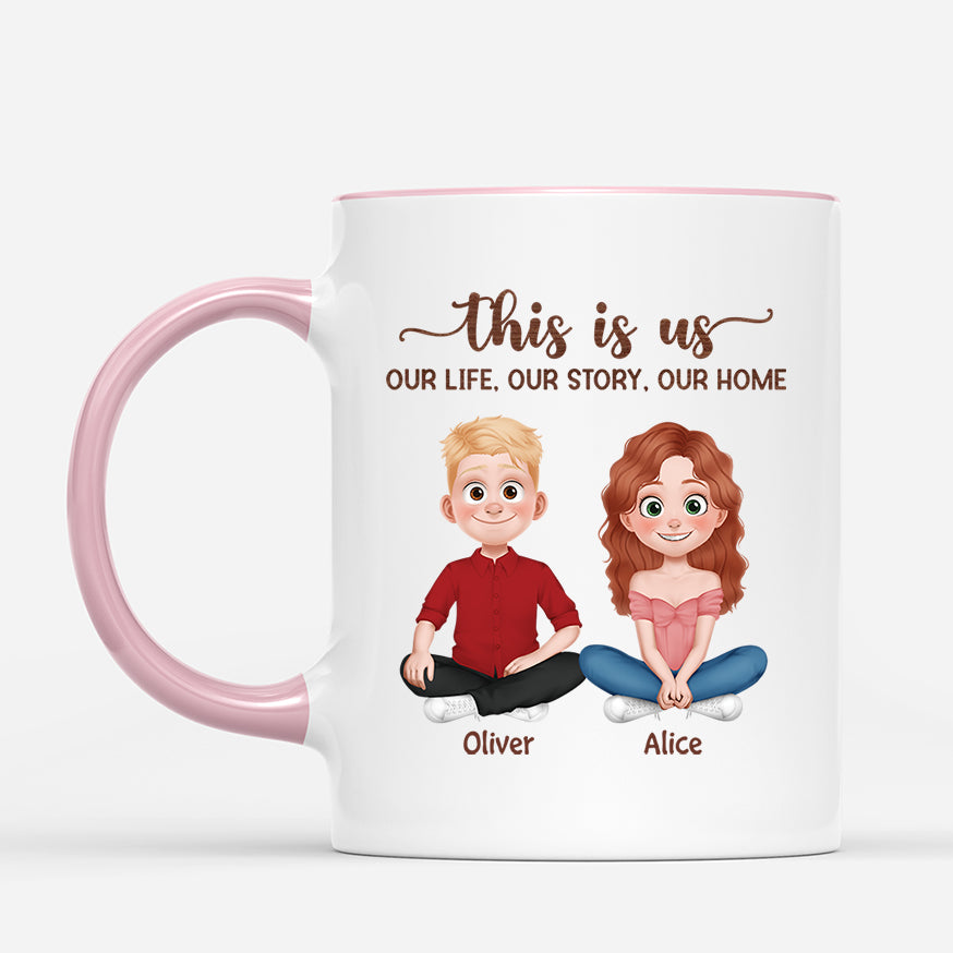 5091MUS2 personalized this is us mugs matching gifts for couples 5091M8LNG_ba255af4 a09a 47c3 b703 d2376cb41ae4