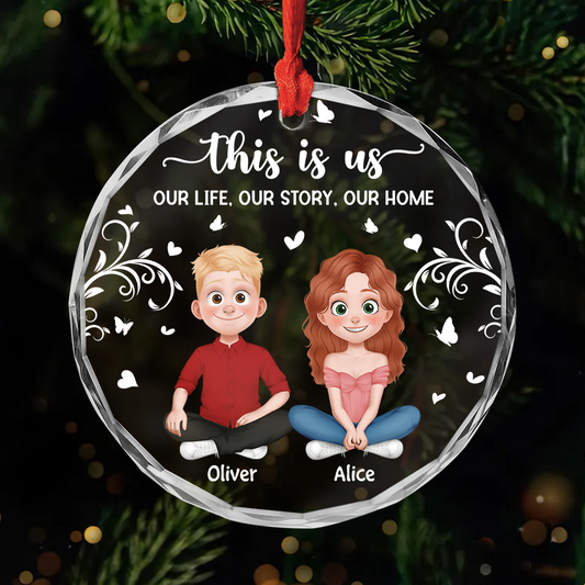 5091OUS1 personalized gifts for couples this is us glass ornaments 5091O8ZNG