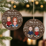 5091OUS2 personalized couple gifts this is us 1 layered wooden ornament 5091O8ZNG