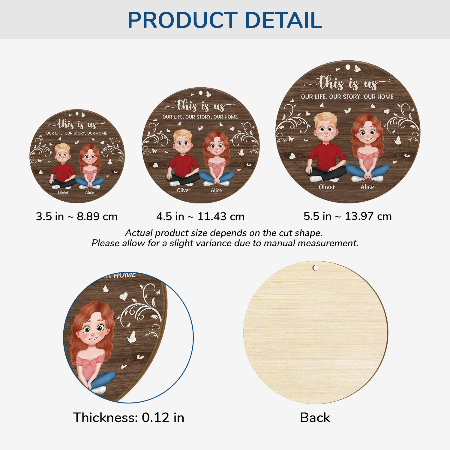 5091OUS3 personalized couple gifts this is us 1 layered wooden ornament 5091O8ZNG_436b64aa 3f99 43ae 854b 6adc6846c35f