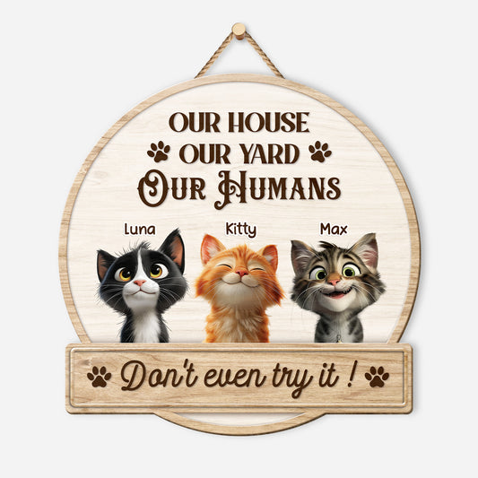 5097QUS1 custom gifts for cat lovers funny wood signs_ for home 5097Q8TTD