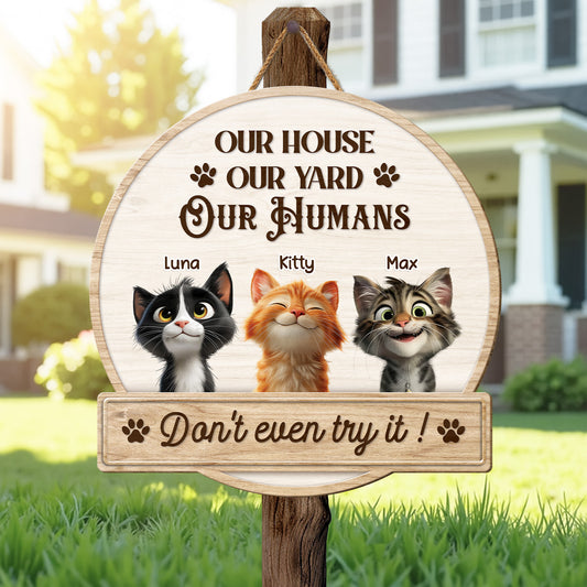 5097QUS2 custom gifts for cat lovers funny wood signs_ for home 5097Q8TTD