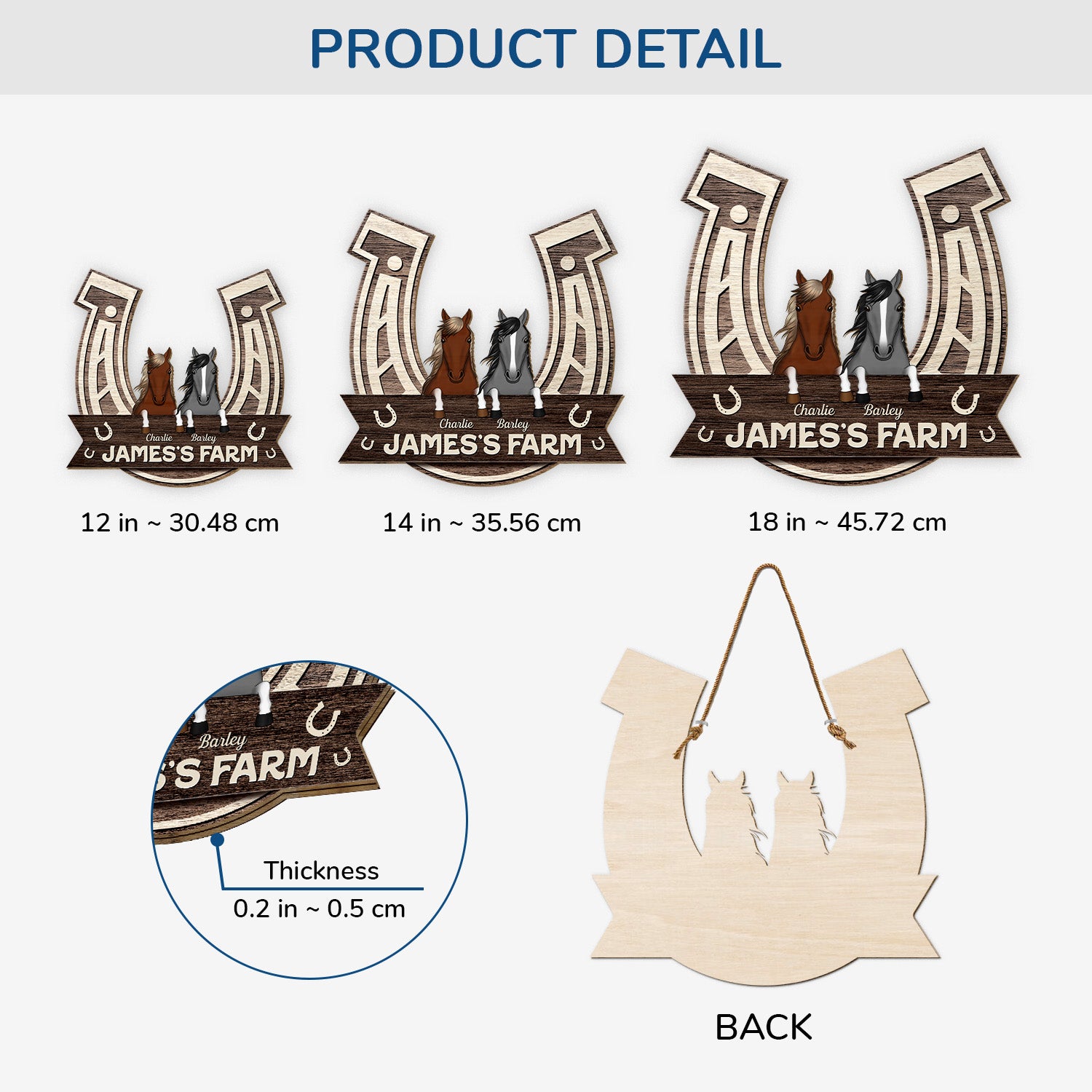 5113QUS3 personalized horse gifts_ horse farm wooden signs_ 5113Q6KTI