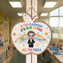 5119QUS2 custom wood sign for teacher its okay to feel all the feels_ 5119Q36NT