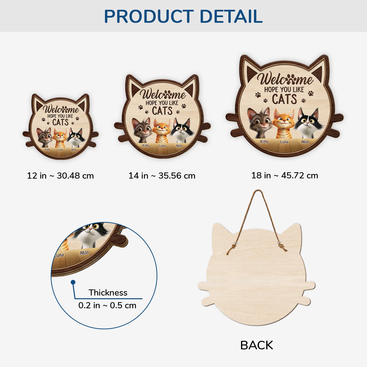 5121QUS3 custom hope you like cats wood signs funny cat lover gifts 5121Q3YMD