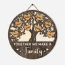5128QUS1 custom family gifts together we make a family sign_ wooden 5128Q3TTI
