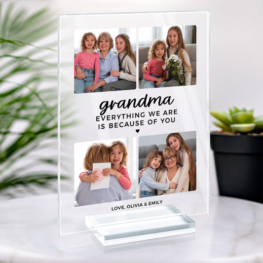 5137RUS2 custom photo acrylic plaque_ sentimental gifts for mothers 5137RKUMA