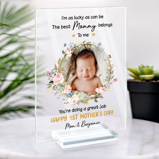 5139RUS2 personalized acrylic photo plaque first mothers day gifts 5139R86AB_08e88b2c d979 4298 8bab 371c02fdef1c