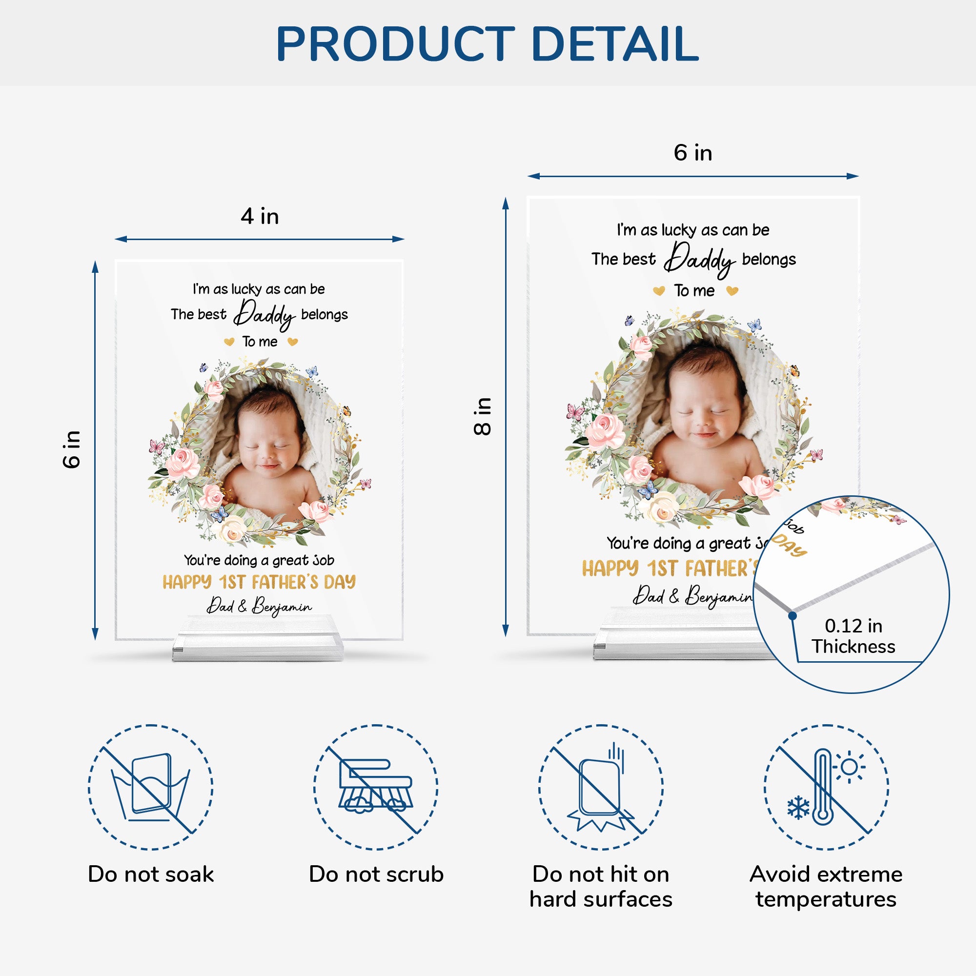 5139RUS4 personalized acrylic photo plaque first mothers day gifts 5139R86AB_09fa6ca3 b2c5 41a9 9c72 69df7b367b99