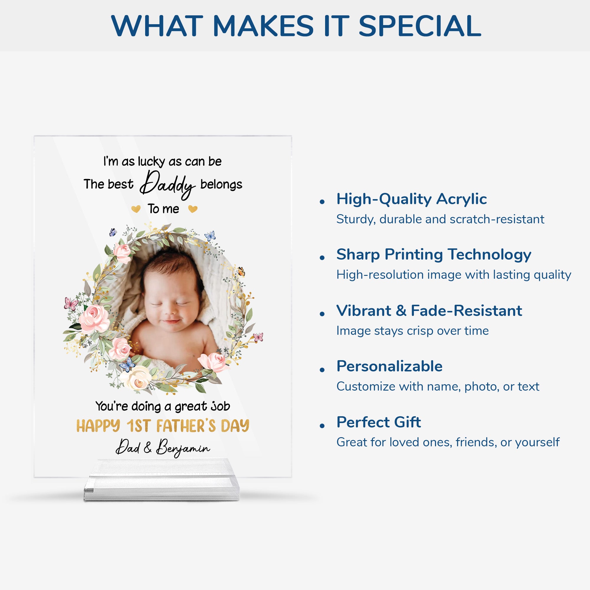 5139RUS5 personalized acrylic photo plaque first mothers day gifts 5139R86AB_0d004f8c 74f8 4d66 ab41 47c023b6a129