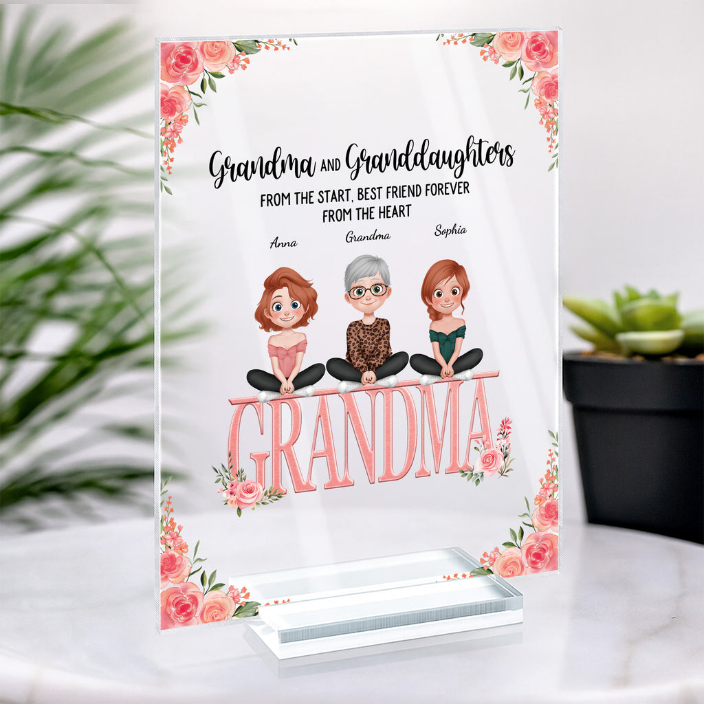 5140RUS2 personalized gift for mom mother and daughter acrylic plaque 5140RKMMA