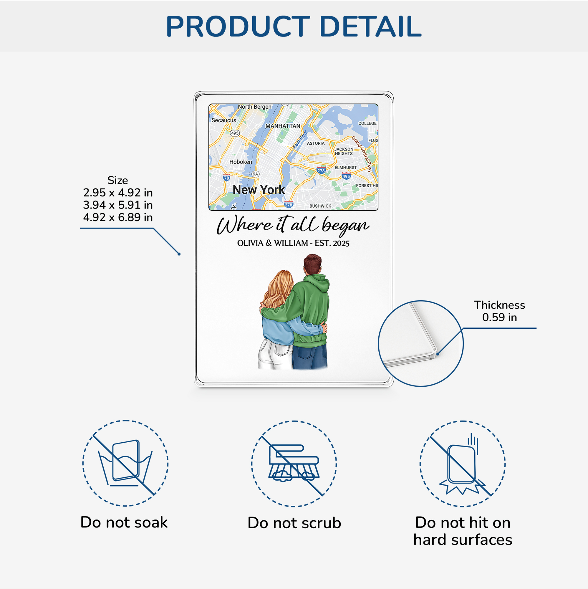 5151RUS3 custom gift for couple where it all began acrylic plaque 5151RTHNG_jpg