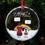 5174OUS1 glass i am always with you ornament personalized dog memorial gifts 5174O8VZC